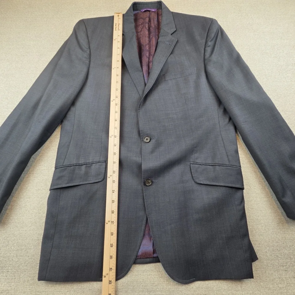 Ted Baker London Endurance Jarrett‎ Sport Coat Slate Blue Blazer Size 42L
